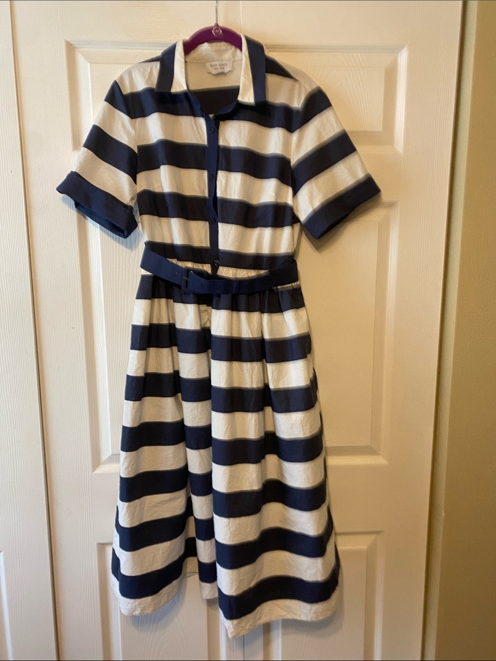 Kate Spade Striped Shirt Dress